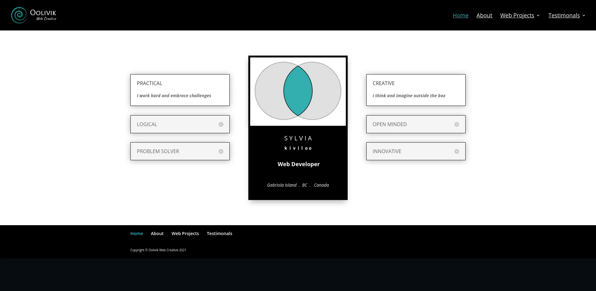 portfolio project website